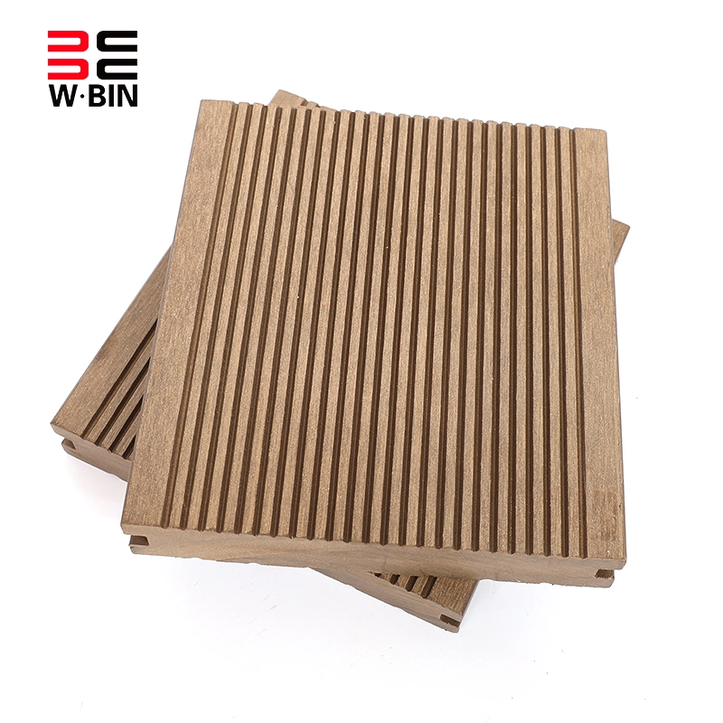 Wangbin Wood Grain Color Wall Panel PE WPC Plastic Composite Outdoor